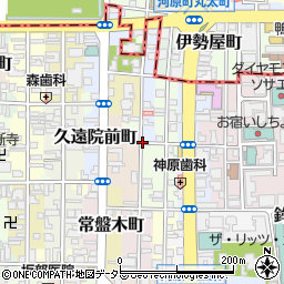 竹屋町通周辺の地図