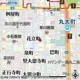 京都府京都市中京区鏡屋町周辺の地図