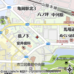 自由民主党京都第４選挙区亀岡支部周辺の地図