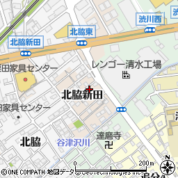 静岡県静岡市清水区北脇新田634周辺の地図