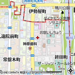 京都府京都市中京区末丸町281周辺の地図