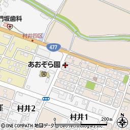 滋賀県蒲生郡日野町村井990-75周辺の地図
