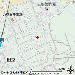 静岡県伊豆の国市田京635-8周辺の地図