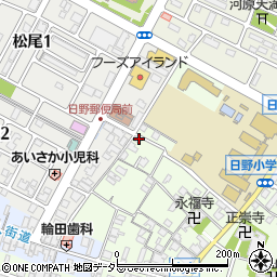 滋賀県蒲生郡日野町大窪416周辺の地図