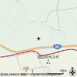 愛知県豊田市黒坂町大門周辺の地図