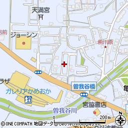 京都府亀岡市余部町榿又70-9周辺の地図