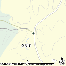 愛知県岡崎市駒立町クリギ周辺の地図