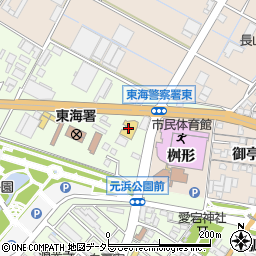 中国菜館 朱紅周辺の地図