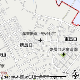 新日鉄上野台団地周辺の地図