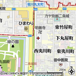 聖教新聞　京都支局周辺の地図