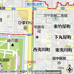 聖教新聞　京都支局周辺の地図