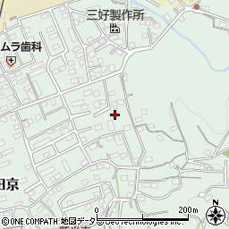 静岡県伊豆の国市田京638-1周辺の地図