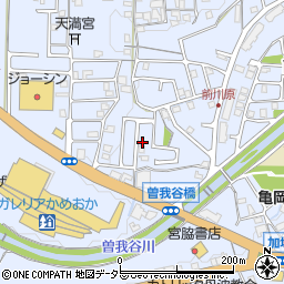 京都府亀岡市余部町榿又1-10周辺の地図