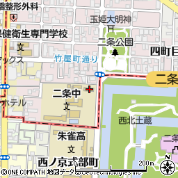 京都府京都市上京区主税町1256周辺の地図