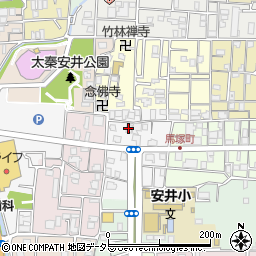 辻ノ内荘周辺の地図