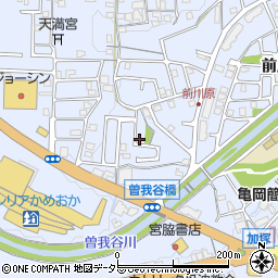 京都府亀岡市余部町榿又1-22周辺の地図