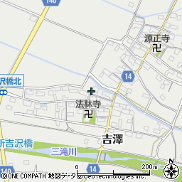 三重県三重郡菰野町吉澤1139周辺の地図
