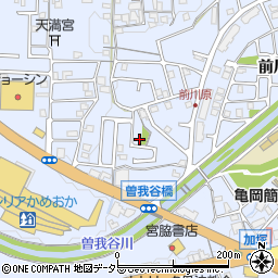 京都府亀岡市余部町榿又1-21周辺の地図