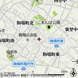 愛知県豊田市駒場町東7周辺の地図