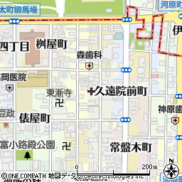 京都府京都市中京区松本町567-2周辺の地図