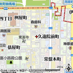 京都府京都市中京区松本町567-2周辺の地図