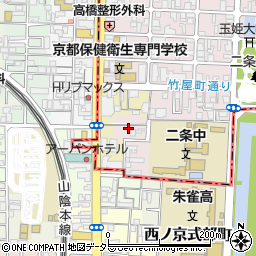 京都府京都市上京区主税町812-30周辺の地図