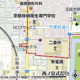 京都府京都市上京区主税町812-9周辺の地図