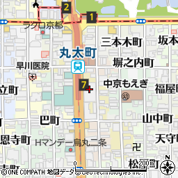 京都新聞社　京都新聞企画事業株式会社・京都新聞広告センター周辺の地図