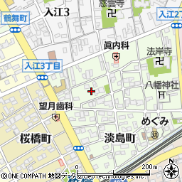 静岡県静岡市清水区入江南町13周辺の地図