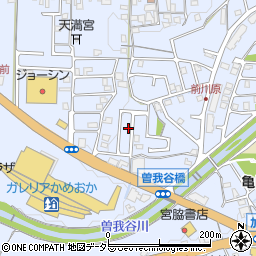京都府亀岡市余部町榿又70-11周辺の地図