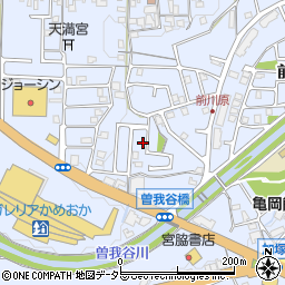 京都府亀岡市余部町榿又1-15周辺の地図