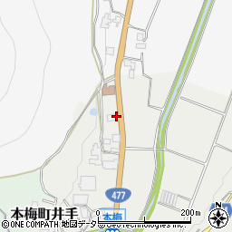 京都府亀岡市本梅町井手下早田11周辺の地図