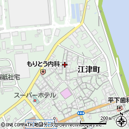 島根県江津市江津町1288-13周辺の地図