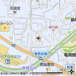 京都府亀岡市余部町榿又1-23周辺の地図