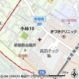 日本中央競馬会栗東トレーニングセンター　近江寮周辺の地図