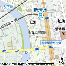樋口米店周辺の地図