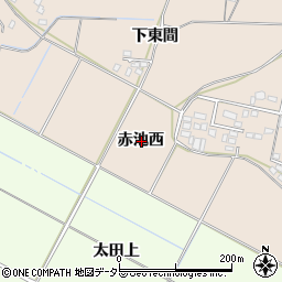 愛知県豊田市若林東町赤池西周辺の地図