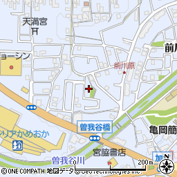 京都府亀岡市余部町榿又1-24周辺の地図