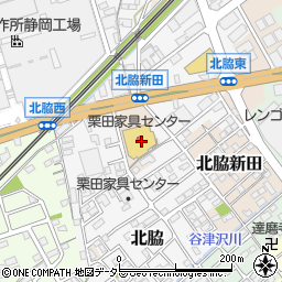 静岡県静岡市清水区北脇新田680-1周辺の地図
