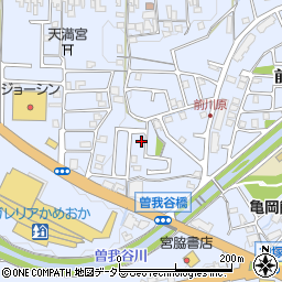 京都府亀岡市余部町榿又1-14周辺の地図