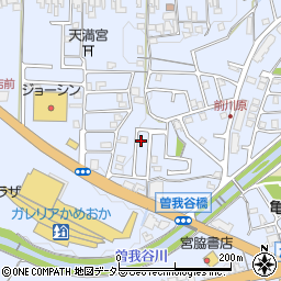 京都府亀岡市余部町榿又70-7周辺の地図
