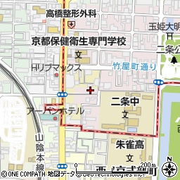 京都府京都市上京区主税町819周辺の地図