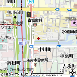 京都市下水道局東部管理事務所周辺の地図