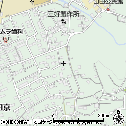 静岡県伊豆の国市田京640-3周辺の地図