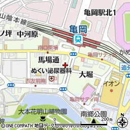 株式会社亀岡建装周辺の地図