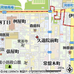 京都府京都市中京区松本町564周辺の地図