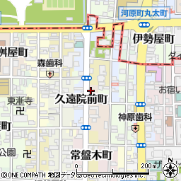 京都府京都市中京区藤木町18周辺の地図