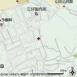静岡県伊豆の国市田京641-1周辺の地図