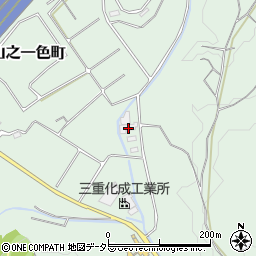 三重県四日市市山之一色町1837-2周辺の地図