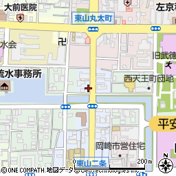 木村郵泉堂看板館周辺の地図